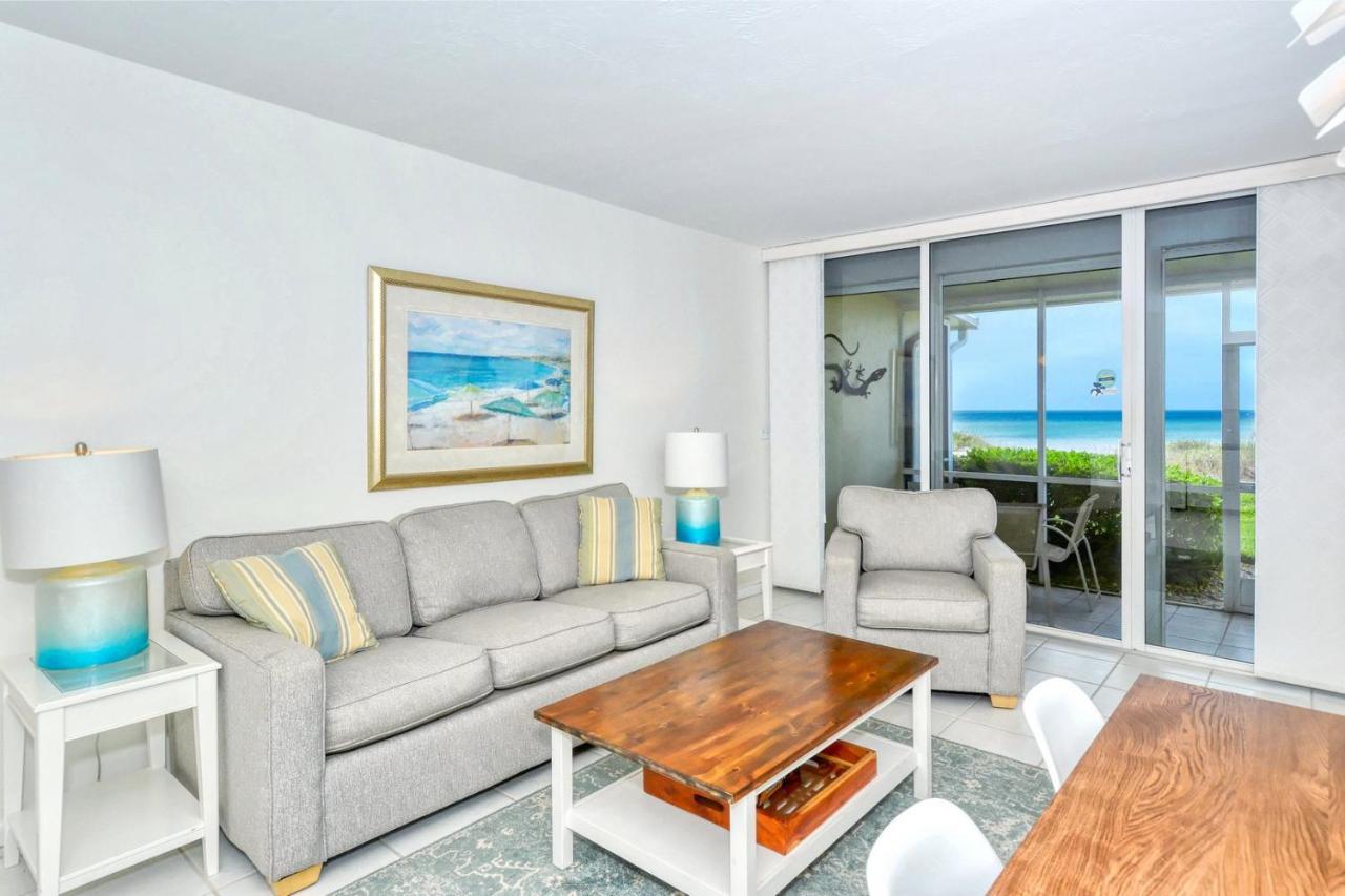 Laplaya 101A Step Out To The Beach From Your Screened Lanai Light And Bright End Unit Longboat Key Exterior foto